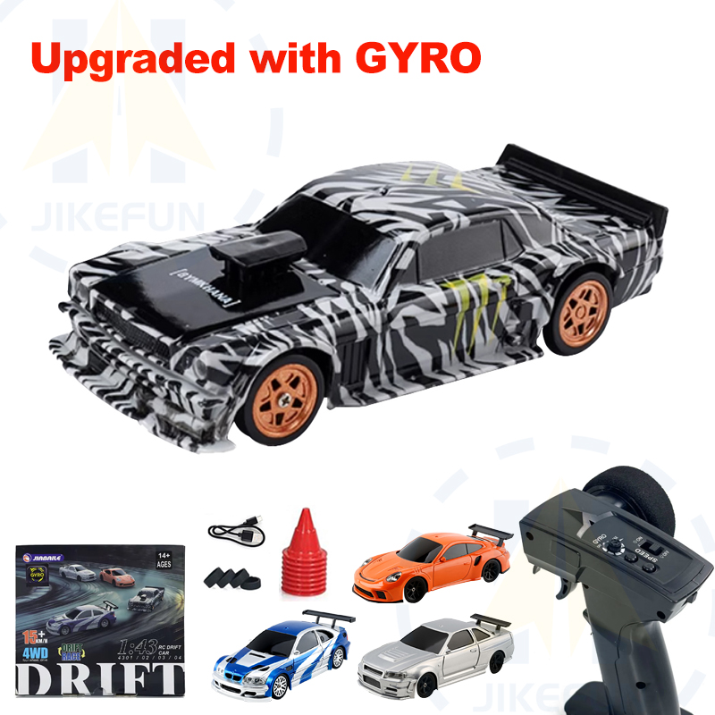 Racing Arcade Cabinet - Yükseltilmiş Gyro 1/43 RC Sürüklenen Araba