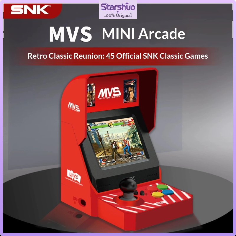 Arcade Vibes - UNICO MVS Mini Arcade Konsolu, Dahili