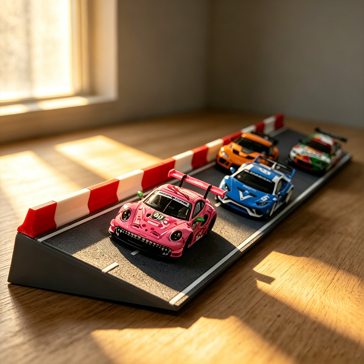 Racing Arcade Cabinet - Küçük Ölçekli Araba Modeli Sahne 1
