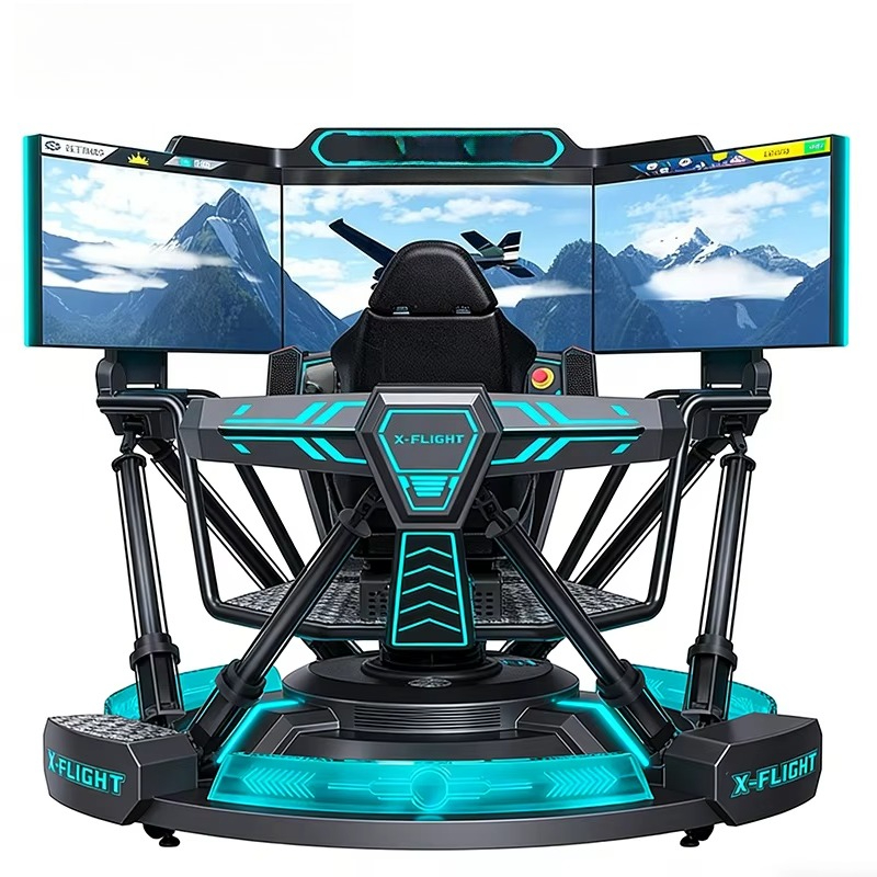 9D Vr Simulator - VR Uçak Simülatörü Uçak Öğretme ve