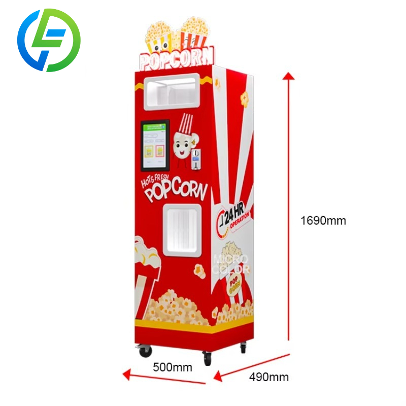 Özelleştirilmiş Ticari Poşetli - Popcorn Vending Machine incelemesi ve fiyatı