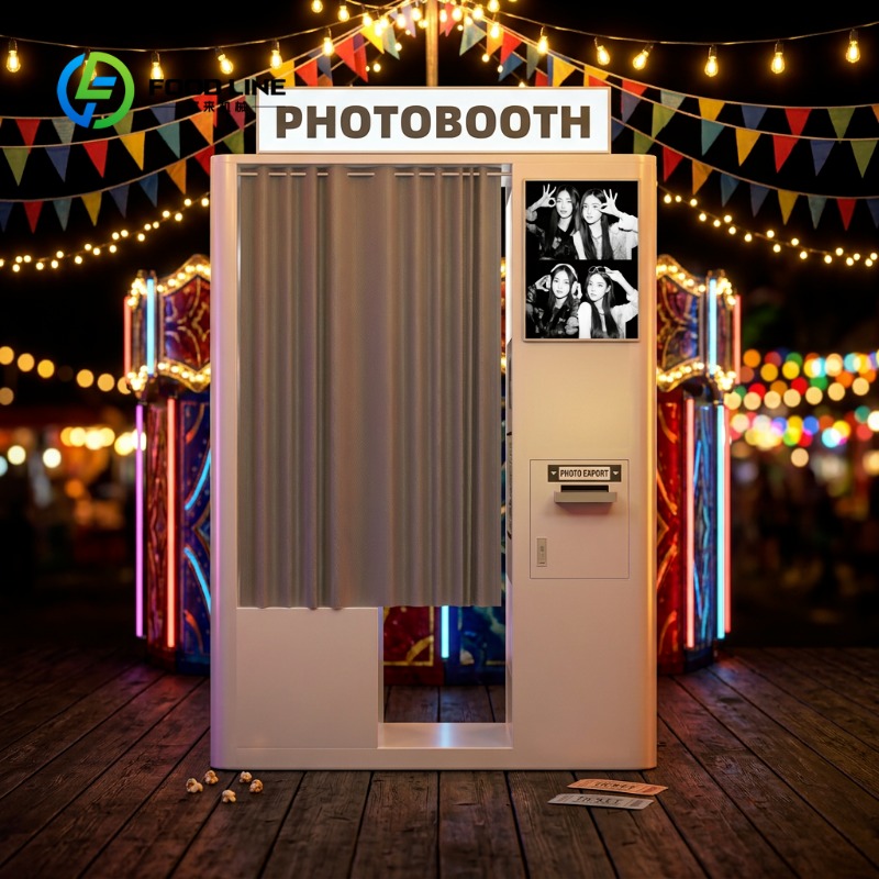Özelleştirilmiş Yeni Vintage T - Photo Booth Machine incelemesi ve fiyatı