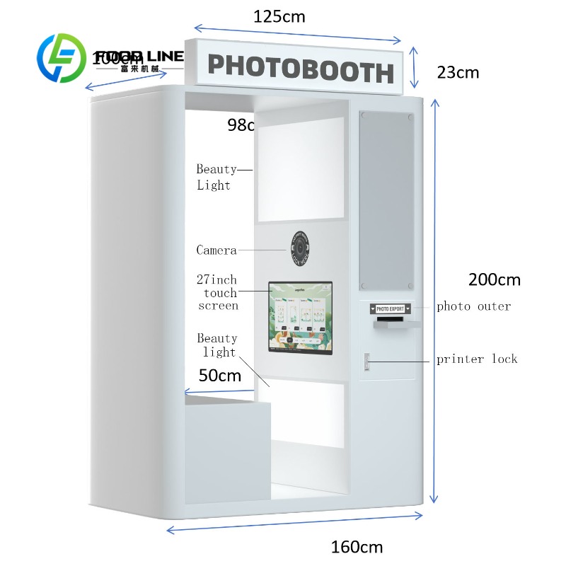 Özelleştirilmiş Yeni Vintage T - Photo Booth Machine incelemesi ve fiyatı