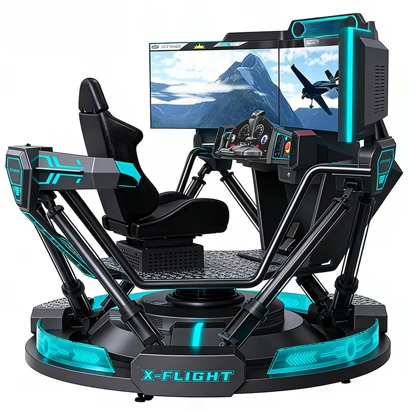 VR Uçak Simülatörü Uçak Öğretm - 9D Vr Simulator incelemesi ve fiyatı