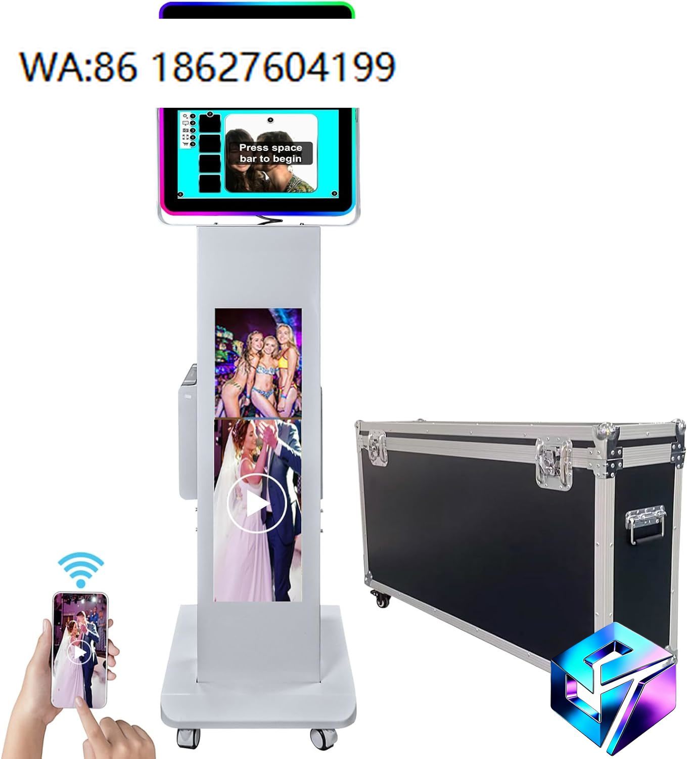 Taşınabilir LCD Ekranlı DSLR F - Photo Booth Machine incelemesi ve fiyatı