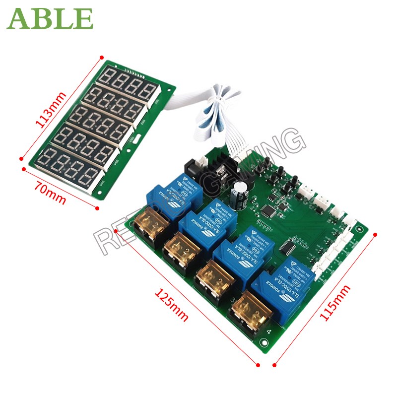 JY-215 Dahili Sayaç 4 Kanal Za - Token Coin Mechanism incelemesi ve fiyatı
